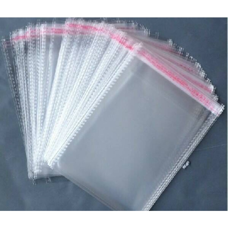 PLASTIK OPP SEAL - PLASTIK PACKING PAKAIAN PREMIUM / SUPER TEBAL 25X35X(28) - plastik online shop