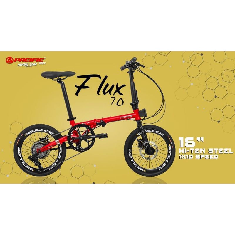 Sepeda Lipat Pacific Flux 7.0 16 inch