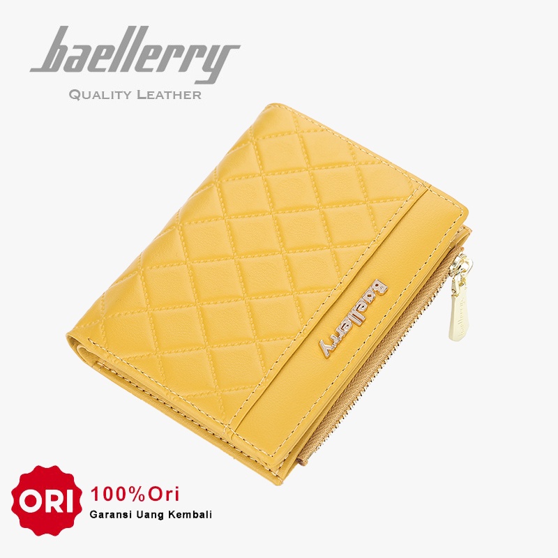 BAELLERRY NR086 Dompet Wanita Kecil Bahan Kulit PU Leather Premium WATCHKITE WKOS