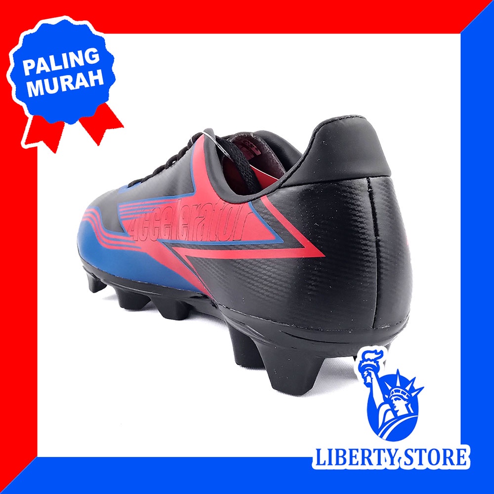 Sepatu Bola Specs Original LIGHTRAYZ FG BLACK CELL RED