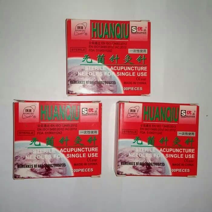 huanqiu / jarum akupuntur / jarum bekam