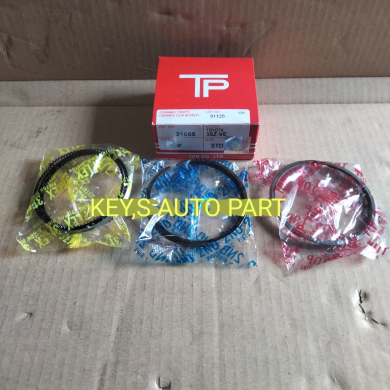 ring piston ring seher set toyota avanza 1,5 grandmax 1,5 terios