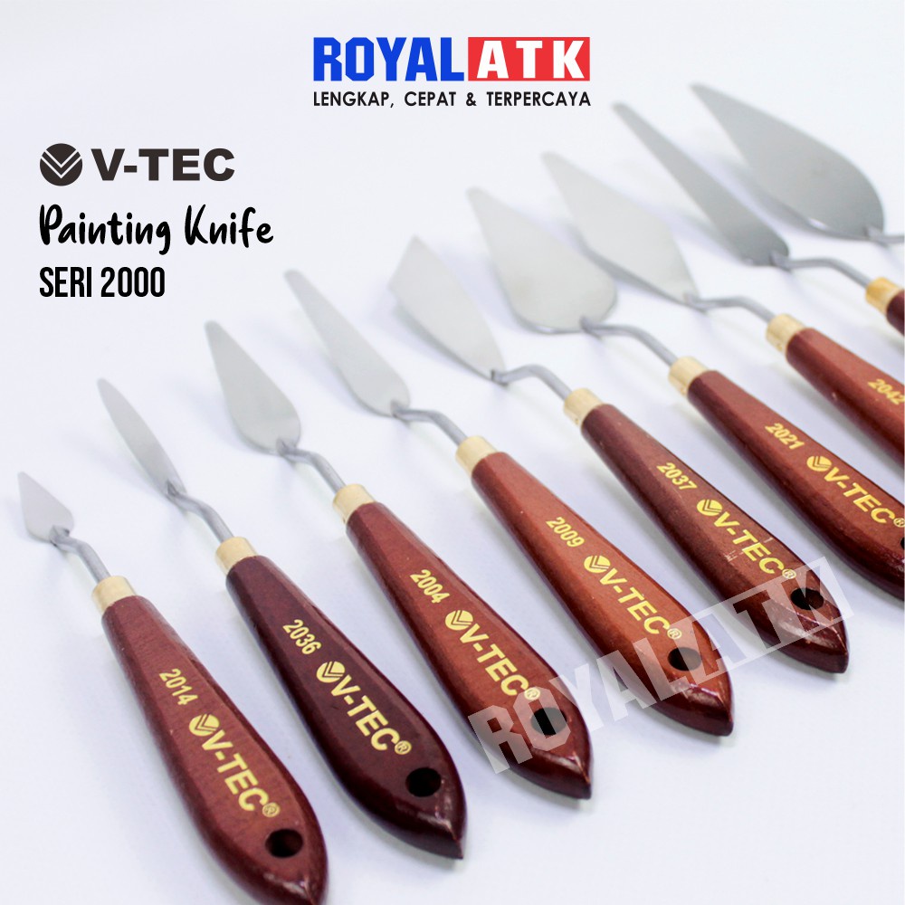 

TERMURAH Pisau Palet Lukis V-tec / Painting Knife / Paint Knife Pisau Lukis Vtec