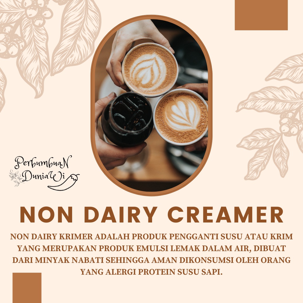 

Krimer Nabati Non Dairy Creamer 100gr Perbumbuan Duniawi