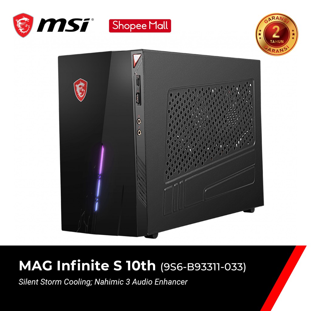 Msi Mag Infinite S 10th 9s6 B 033 Shopee Indonesia