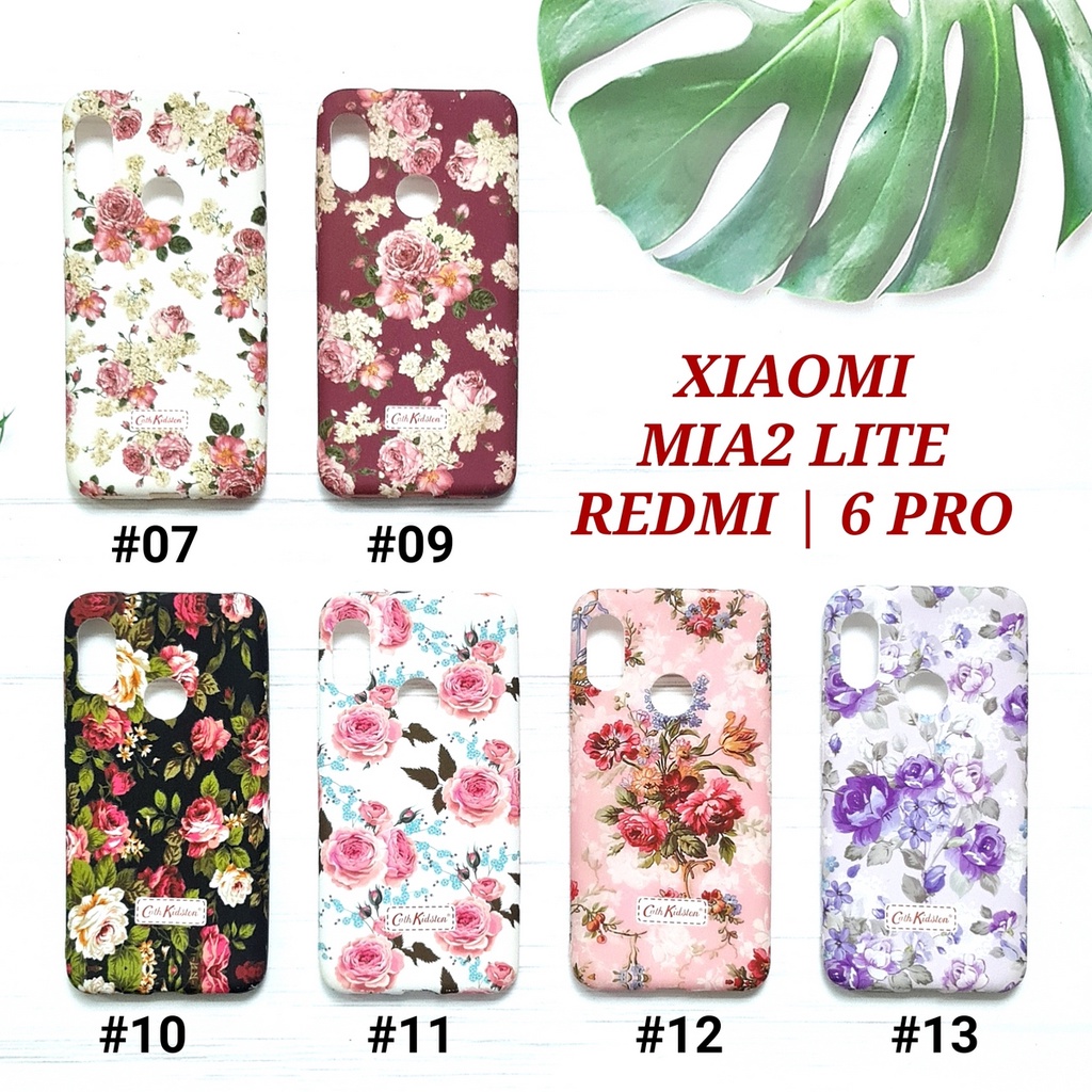 XIAOMI REDMI 6 PRO S2 3S 3 PRO 4A 4X 5 5 PLUS 6 6A 7 7A | CK FLOWER Soft Case Glow In The Dark