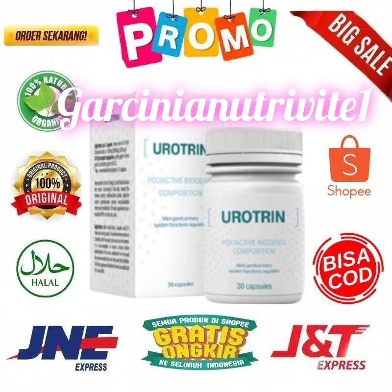 UROTRIN Obat Herbal Alami Asli Original Telah Lulus Uji BPOM