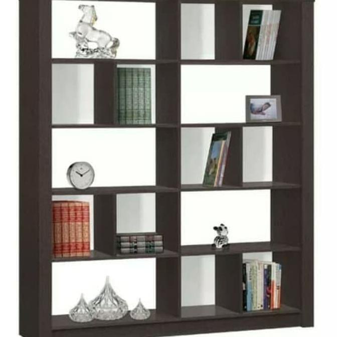 Lemari Sekat Ruangan / Rak Buku / Lemari Hias Buku