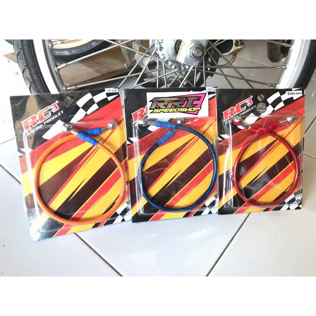Selang rem cakram panjang 50cm RC3 RACING