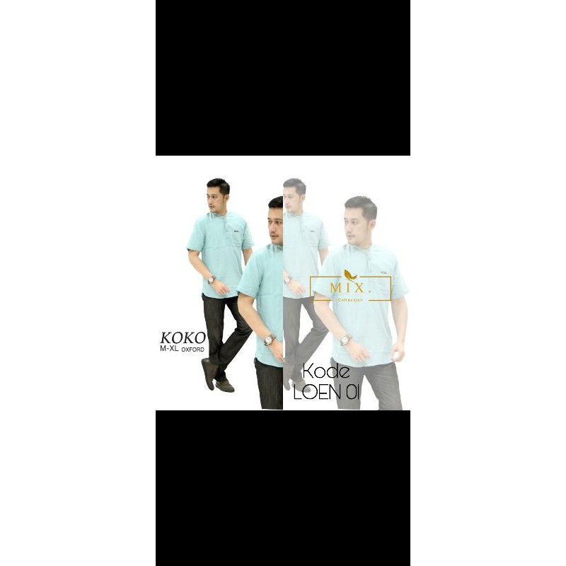 KEMEJA KOKO OXFORD