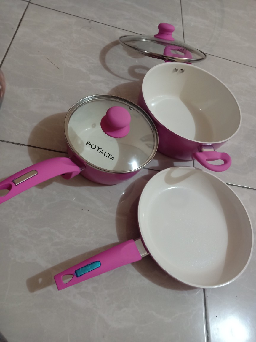Panci Set 5 Pc Royalta Italian,  Bahan Tebal