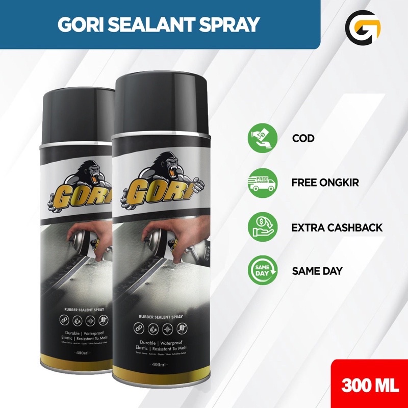 GORI Sealant Spray by Genio Semprotan Anti Bocor Putih