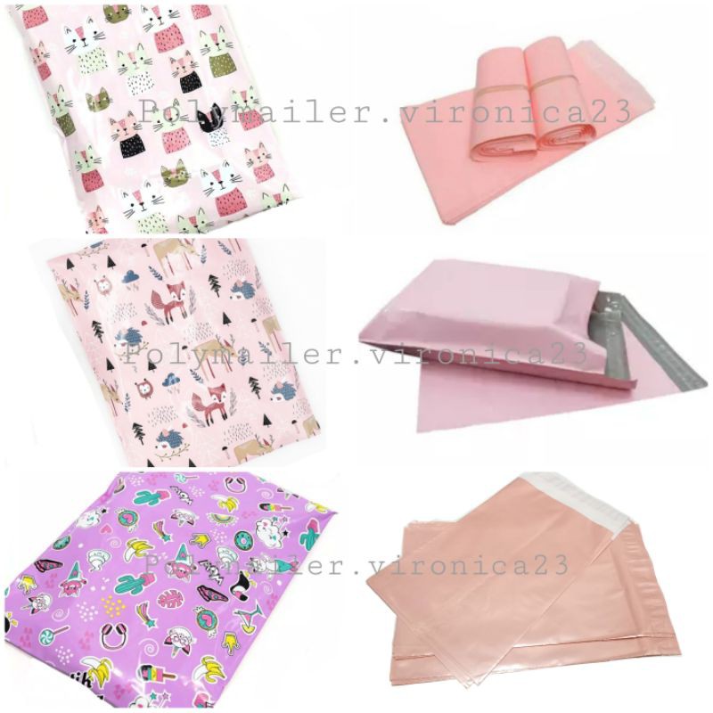 

PINK PLASTIK POLYMAILER PACKING PINKY