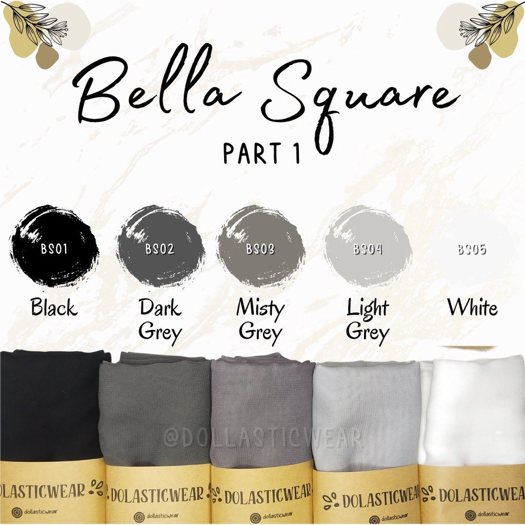 Bella Square / Laudya Square DAILY HIJAB BY DOLLASTICWEAR