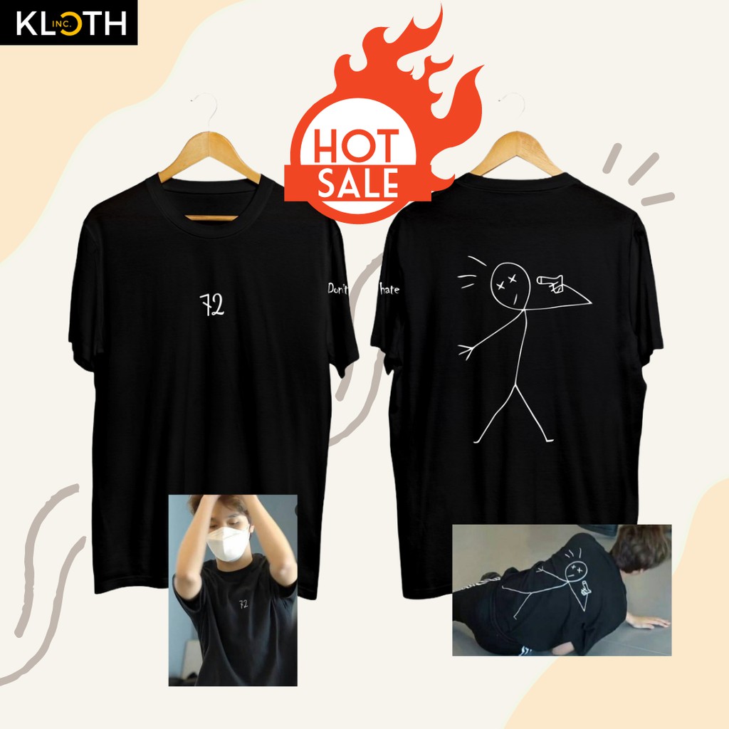 [NEW] Kaos NCT Dream HAECHAN Don't Hate Cotton 24s Premium Bisa Upgrade Lengan Panjang