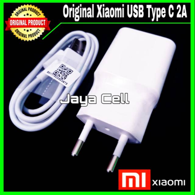 Charger Xiaomi Mi A1 Original Type C 5V-2A