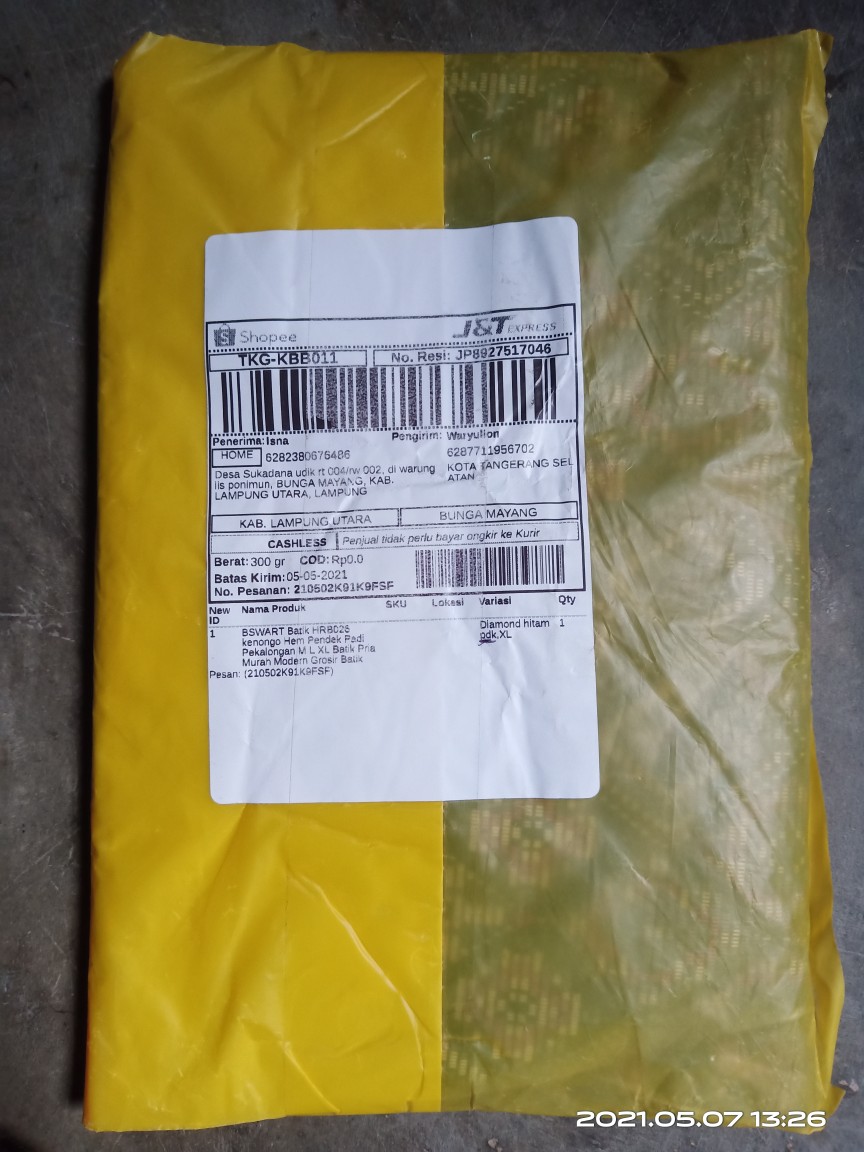 Bswart Batik Hrb026 Kenongo Hem Pendek Padi Pekalongan M L Xl Batik Pria Murah Modern Grosir Batik