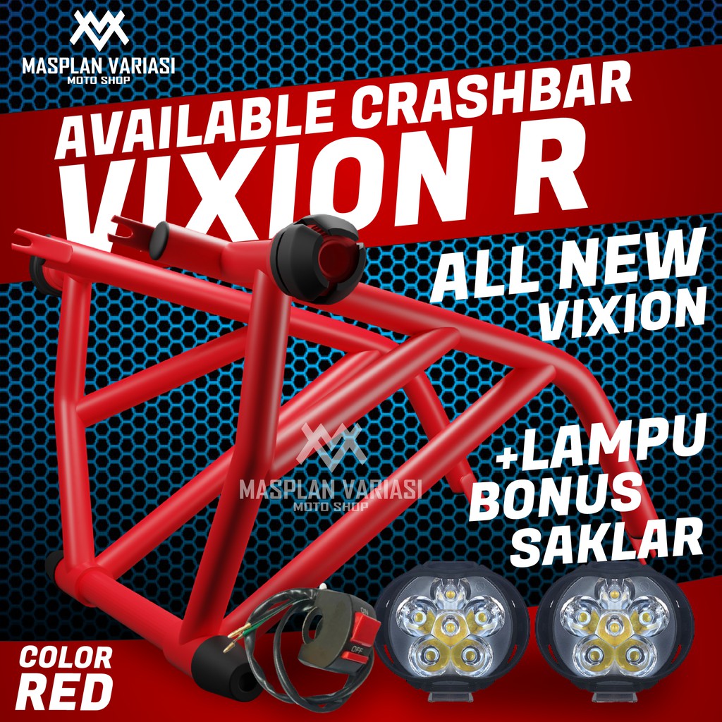 Tubular Vixion R / Crashbar Vixion  R / Frame slider vixion R
