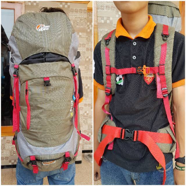 Tas Carrier Keril Gunung lowe alpine atlas 55 60 liter KW Lokal CMT