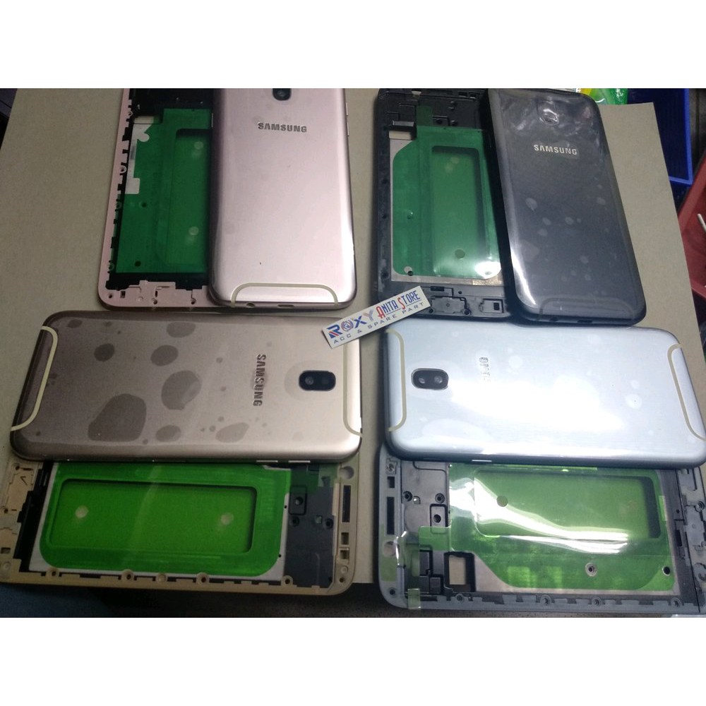 Backdoor Casing kesing plus frame frem lcd fulsset samsung j7 pro original