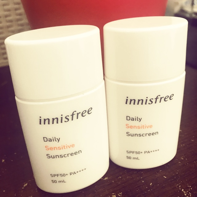 Jual Innisfree Daily Sensitive Sunscreen SPF50 Original Korea (New) Shopee Indonesia