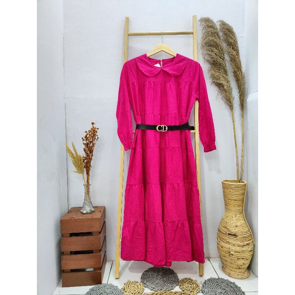 Midi Dress Katun/ Midi Dress murah