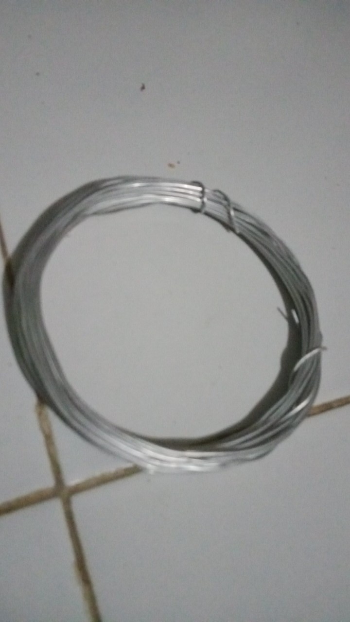 Kawat Bonsai Putih Ecer Per Meter 1 Mm