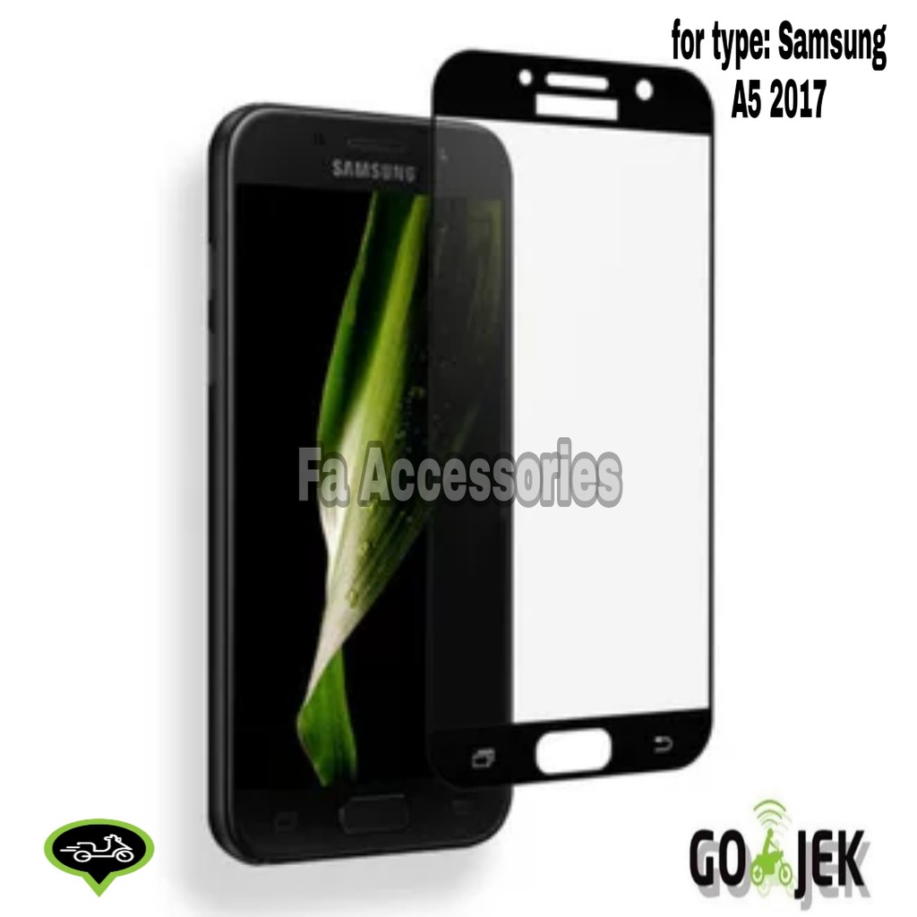 Tempered glass 5d 6d 9d samsung a520 a5 2017 screen protector