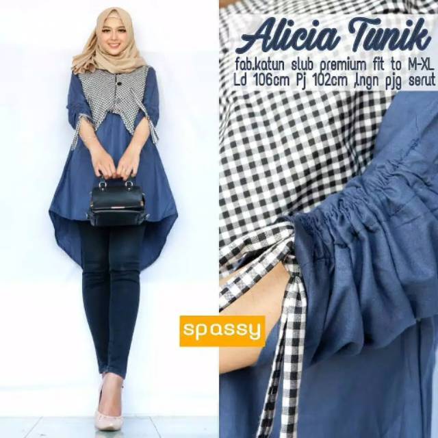 Baju Bandung - Alicia Tunik