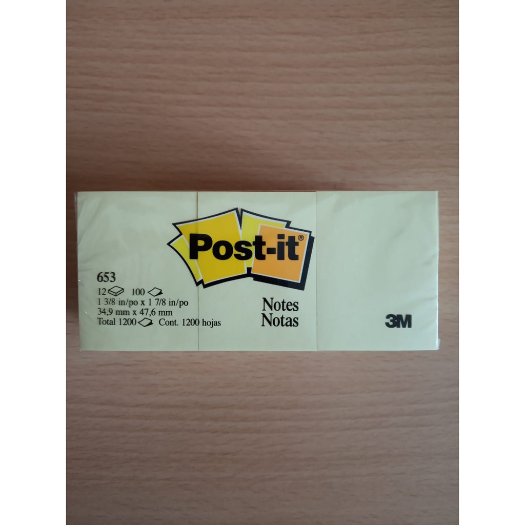 

Post It 3M 653 Yellow