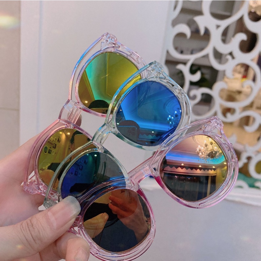 PA Kacamata Anak Fashion Anak Kaca Mata Hitam New Trend High Quality Kids Sunglasses Kaca Mata Murah Import KC028