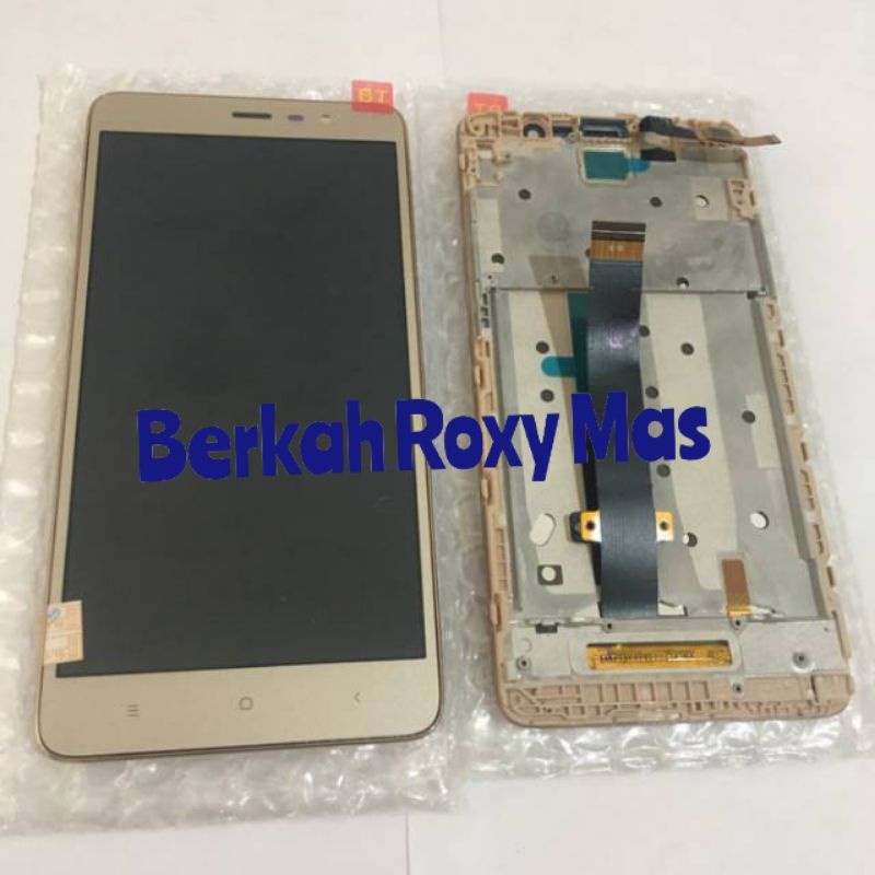 lcd ts xiaomi redmi note 3 lcd fullset frame tulang lcd bezzel xiaomi redmi note 3 pro original