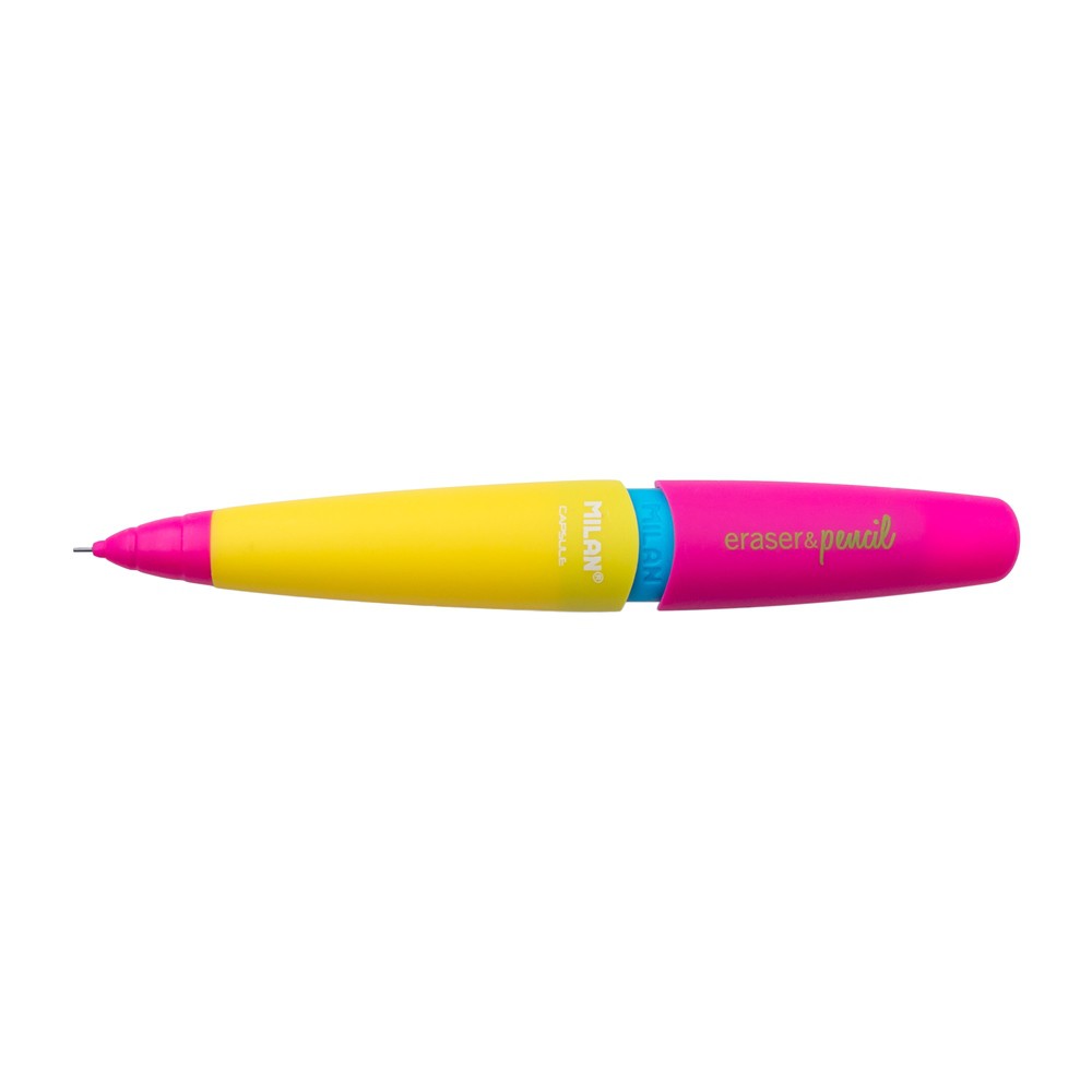 

[Zada] Milan Mechanical Pencil with Eraser 0,7mm Capsule Mix 1850219 Pink Yellow Mix