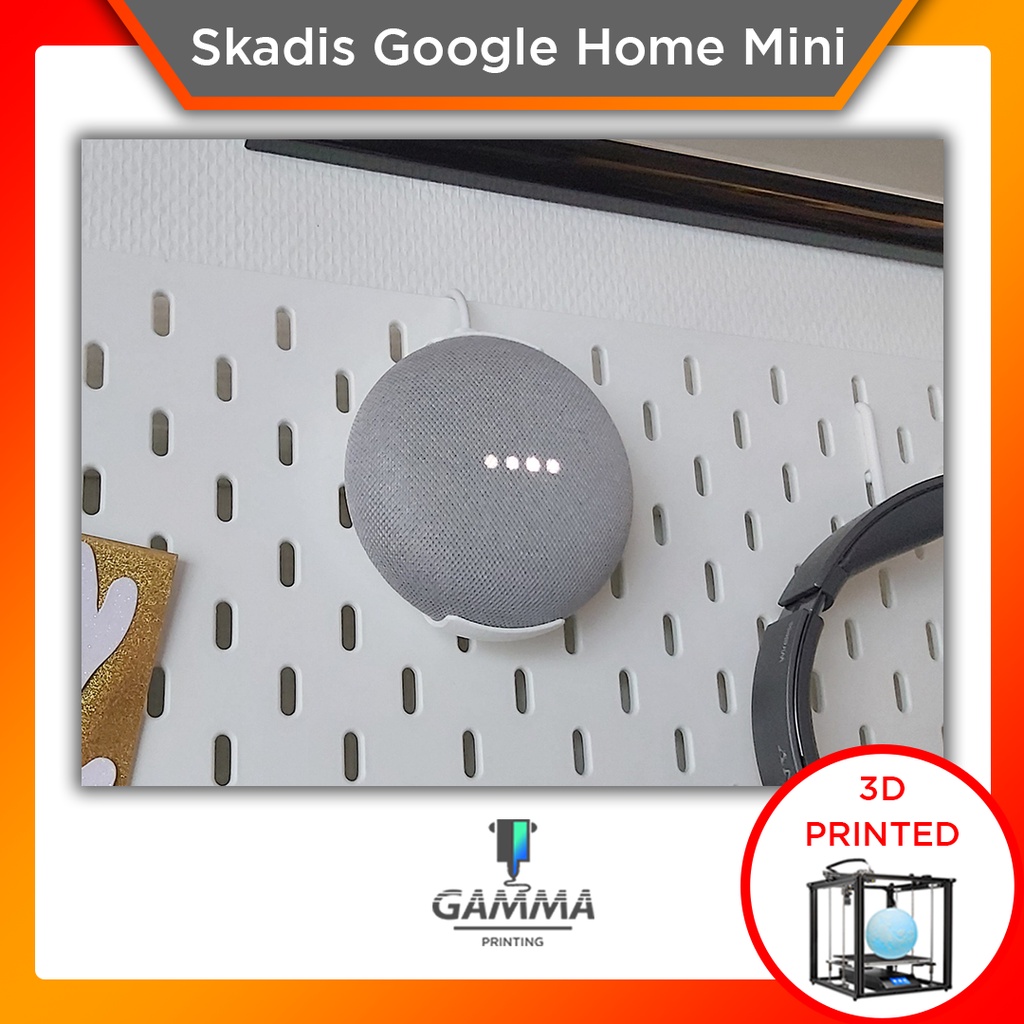 Pegboard SKDIS Google Home Mini Holder  / Nest Mini Rak / Stand