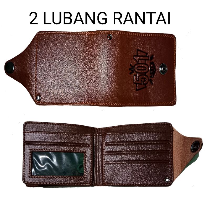 Dompet Pria Plus Rantai | Dompet Pria Rantai Terbaru