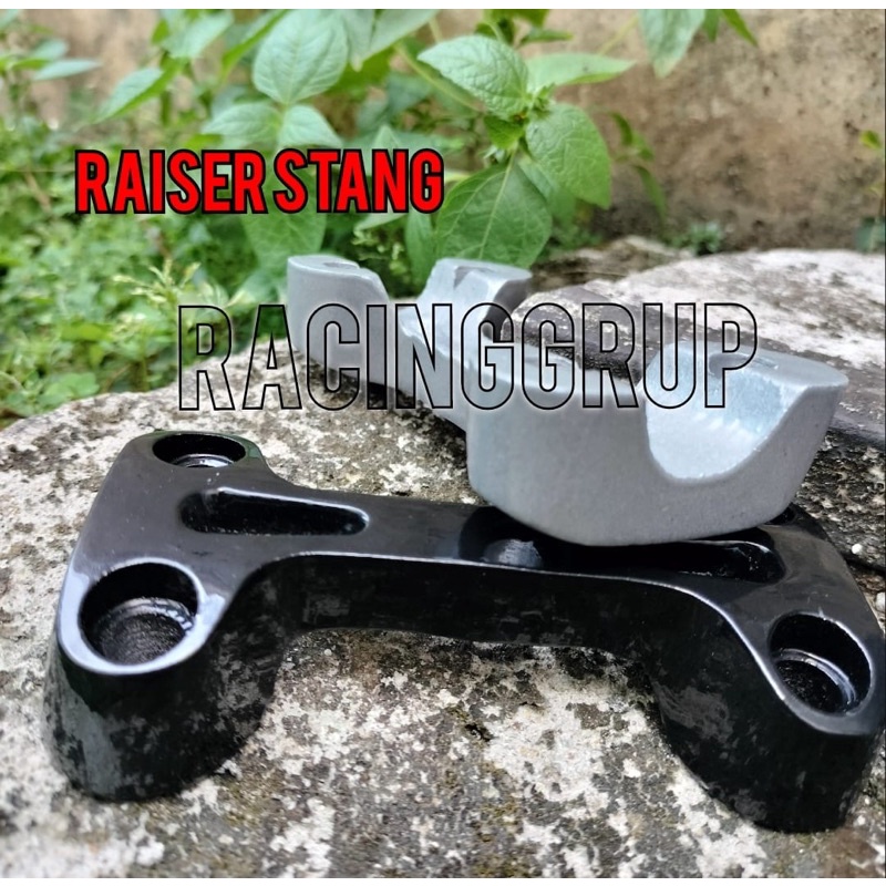 Raiser stang RX king model bpro hitam dan krom pnp rx king tutup kleman stang yamaha rxking  scorpio