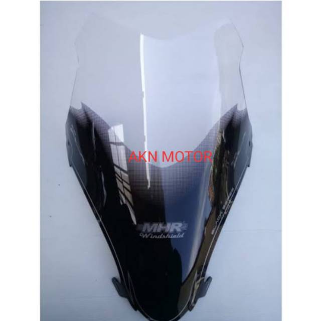 WINDSHIELD MHR CARBON 48 CM HONDA PCX 150 NEW LOKAL PNP