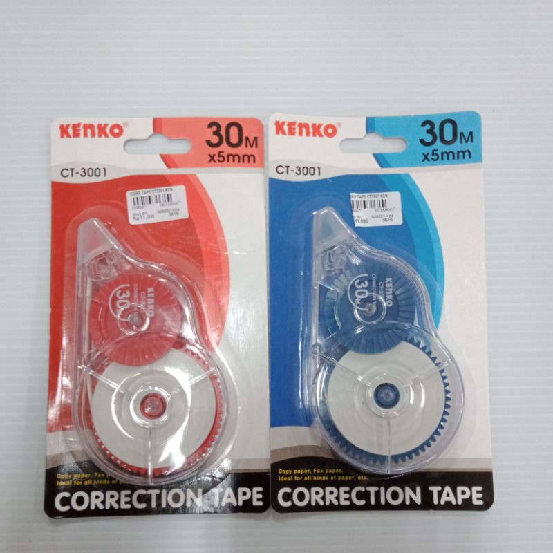 

Correction Tape CT-3001 30M x 5mm Kenko