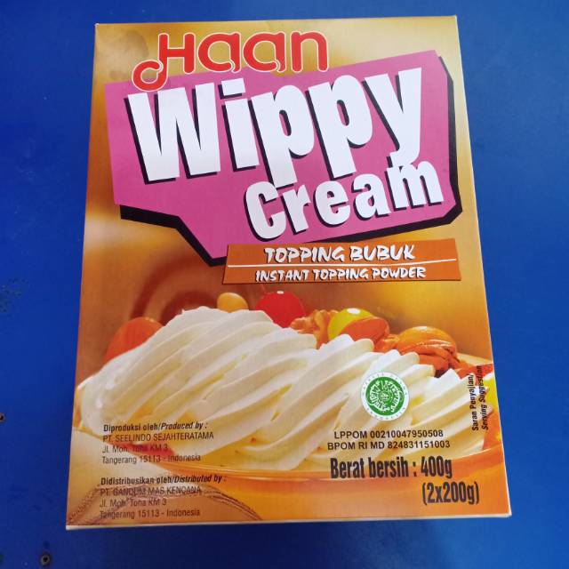 Haan Wippy Cream 400g