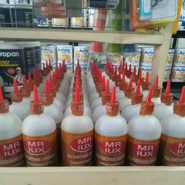 

[DISCOUNT IHH76] ORIGINAL Lem Kayu 1/2 KG PU MR IUX POLYURETHANE ADHESIVE / lem busa / lem kayu Produk Keren