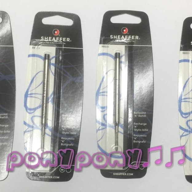 

TERBARU Refill Ballpoint / Pulpen Sheaffer / Sheafer Biru / Hitam - Hitam