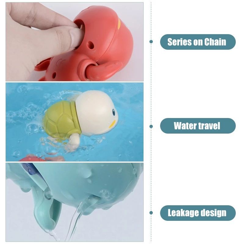 Mainan Mandi Bayi Kura Kura Berenang Bergerak Mainan Mandi Anak