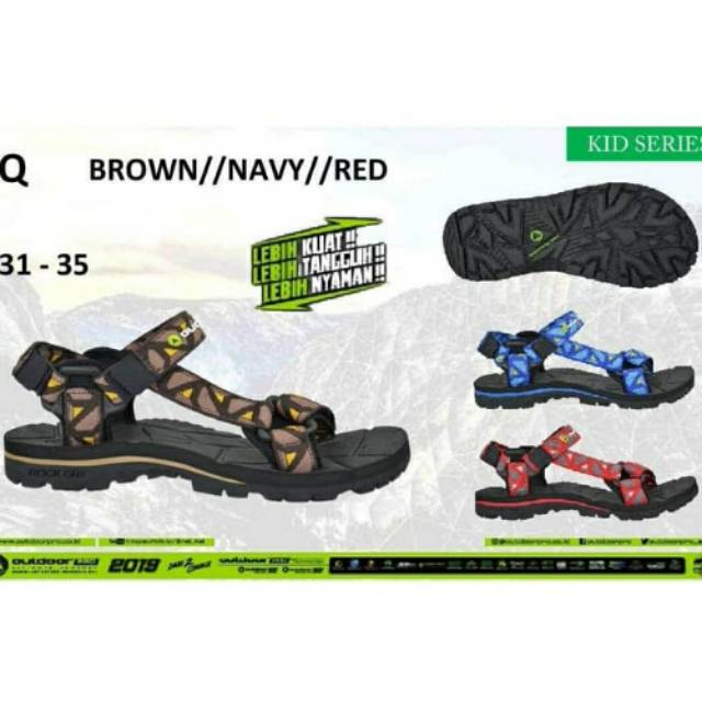 Sendal Gunung Anak Outdoor Pro Q Kid Series - Sandal Gunung Anak Outdoor Pro