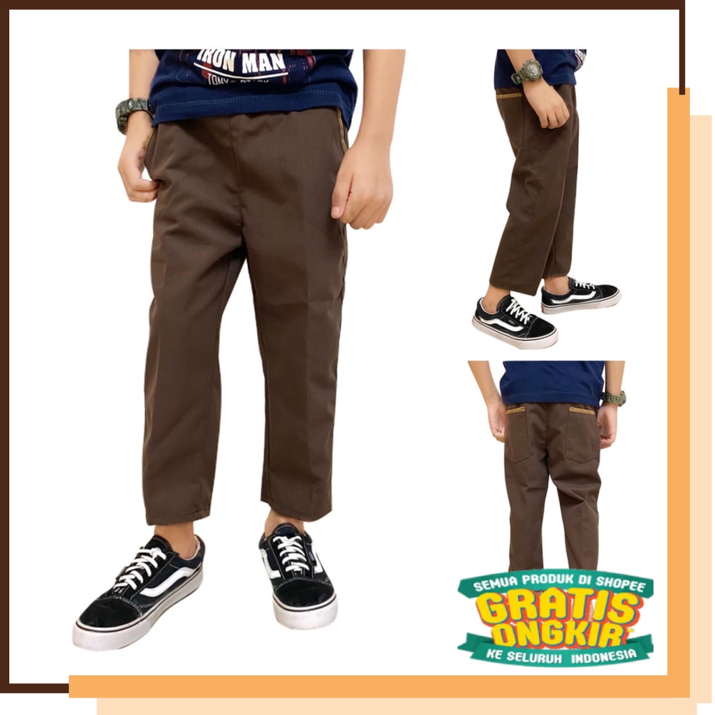 New Bawahan Cowok Terkini BTS Lmc 511 Lmc Marfa (56497-0067) / RGKIDS 1-10 Tahun Celana Panjang Chin