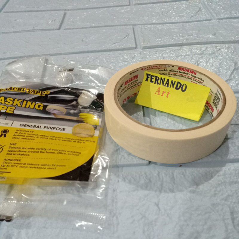 

Masking Tape / Selotip Kertas / Selotip Pelukis 24mm @20 Yards