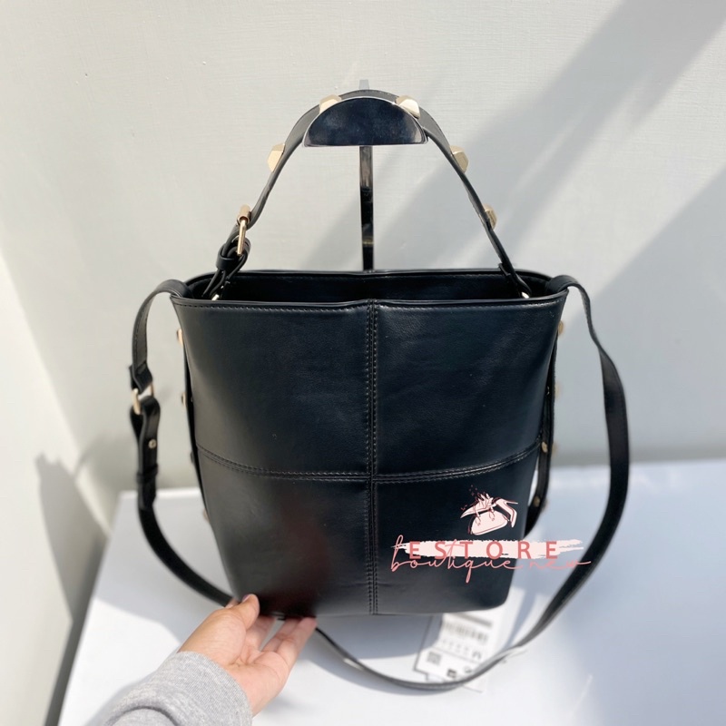 Zr Leather Hobo Bag