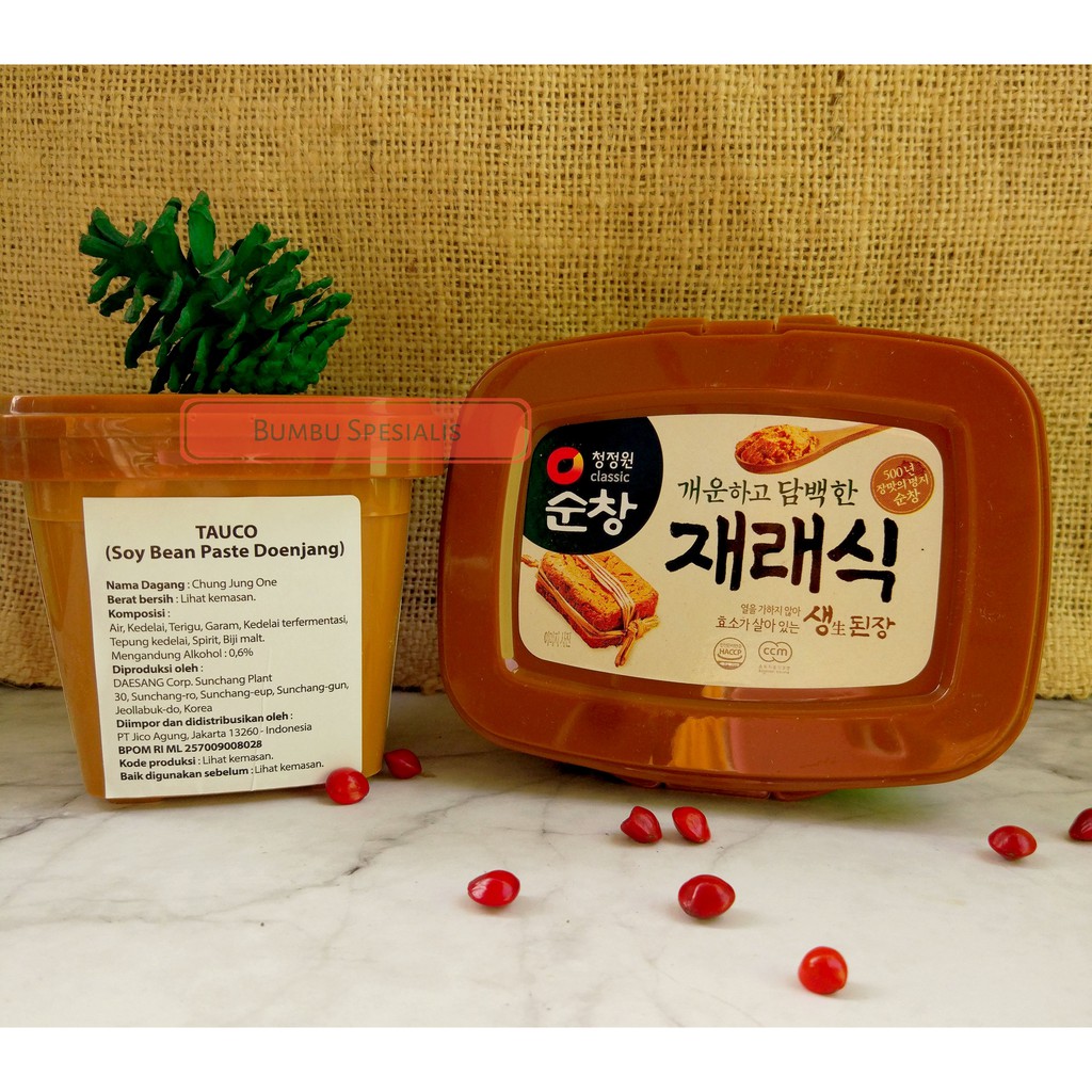 Chung Jung One - Soybean paste /Denjang /Doenjang/Tauco Korea 500gr