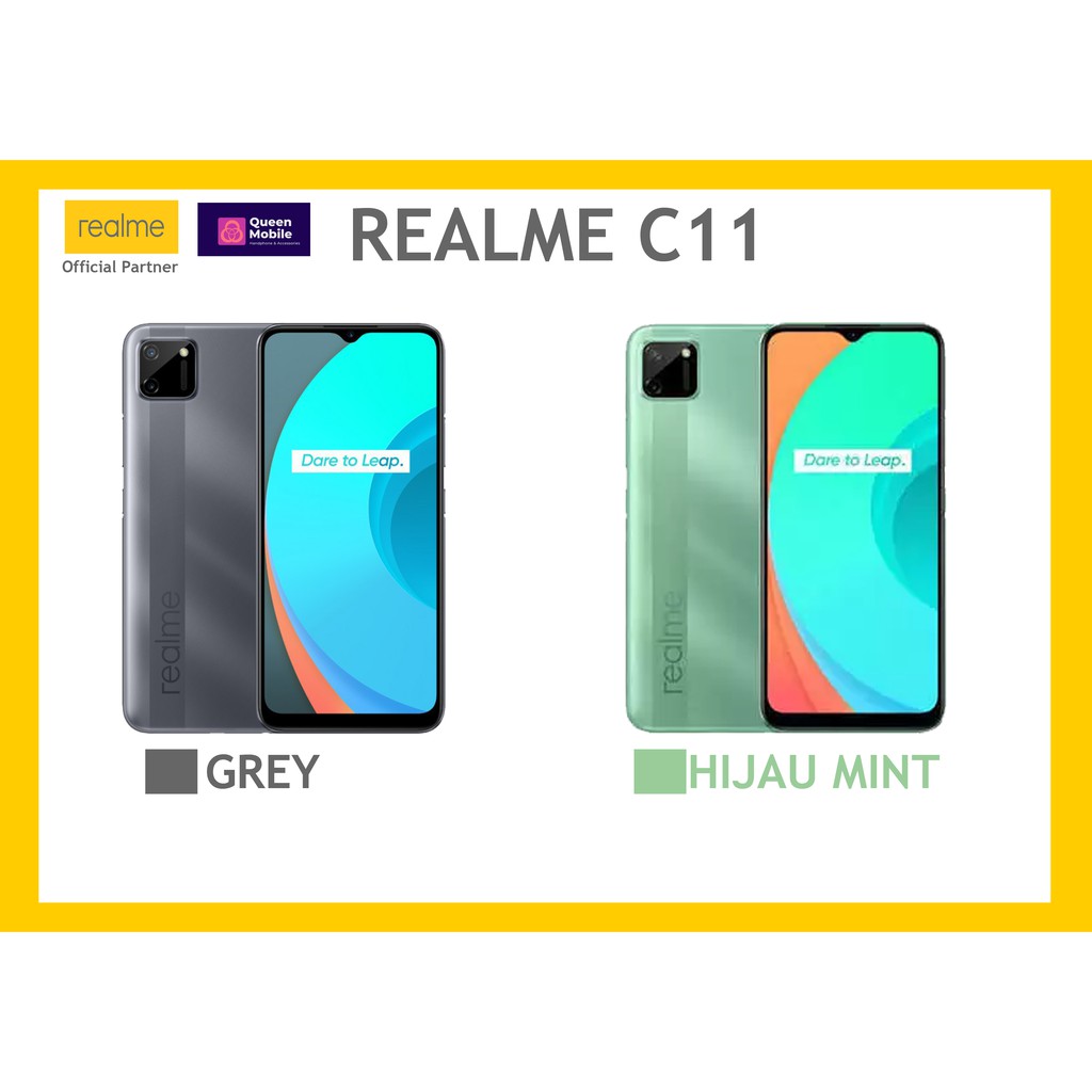 HP realme c11 ram 2/32GB garansi resmi nasional