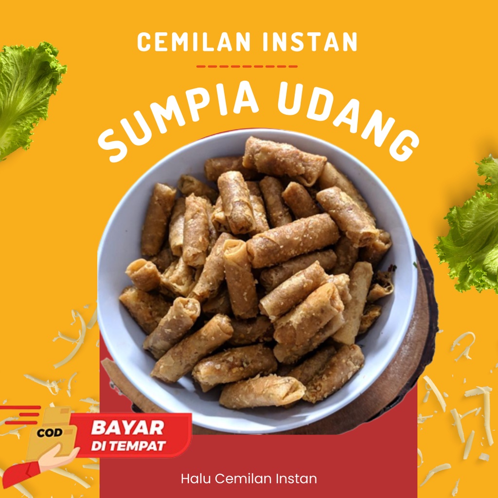 

TERMURAH Sumpia udang 250gr / Lumpia udang 250gr / Sumpia Abon 250gr