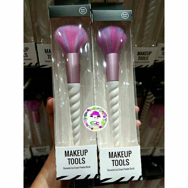 Miniso Blush on Unicorn Brush - kuas make up cantik